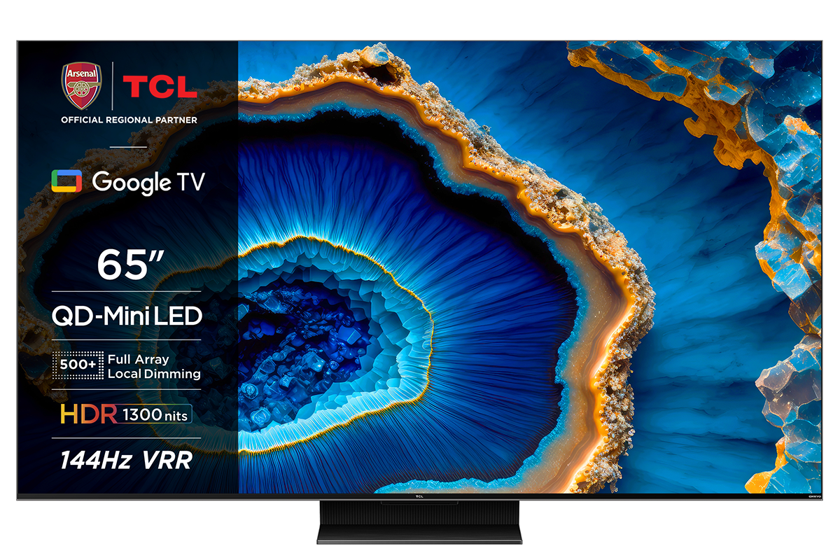 TCL C805K 65" 4K Ultra HDR Mini LED QLED Google TV | 65C805K