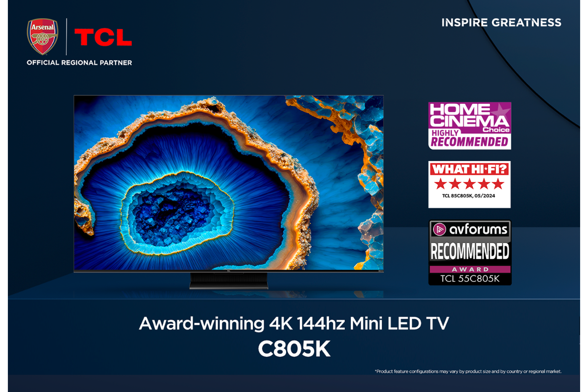 TCL C805K 65" 4K Ultra HDR Mini LED QLED Google TV | 65C805K