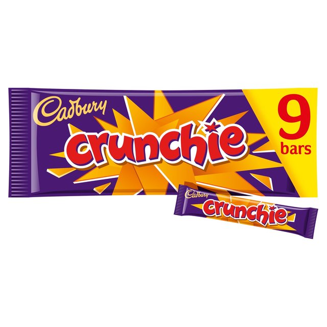 Cadbury Crunchie Chocolate 234.9g (Pack of 9)