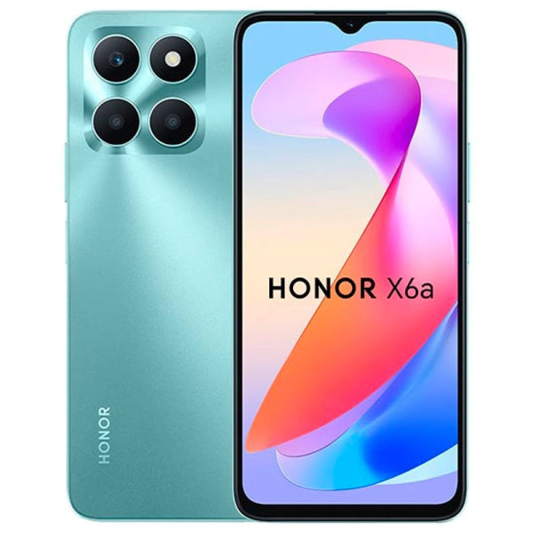 HONOR X6a Mobile Phone Unlocked, 6.5-Inch 90Hz Fullview Display, 4GB+128GB, 5200 mAh Long-lasting Battery, 50MP Triple Camera, Android 13