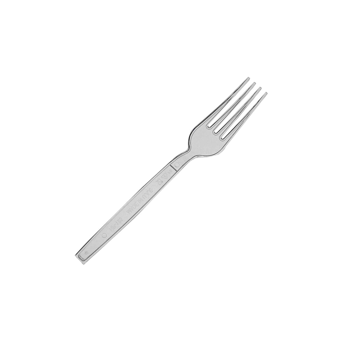 1000 Pieces Plastic Heavy Duty Clear Fork