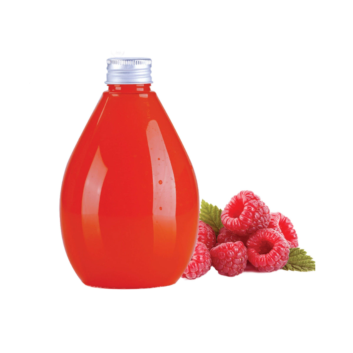 240 Pieces Drop Shape Plastic Bottle 300 ml