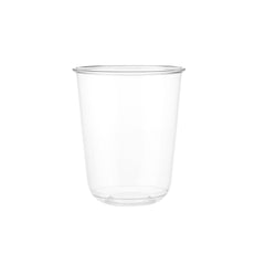 1000 Pieces U-Shape PET Clear Cup