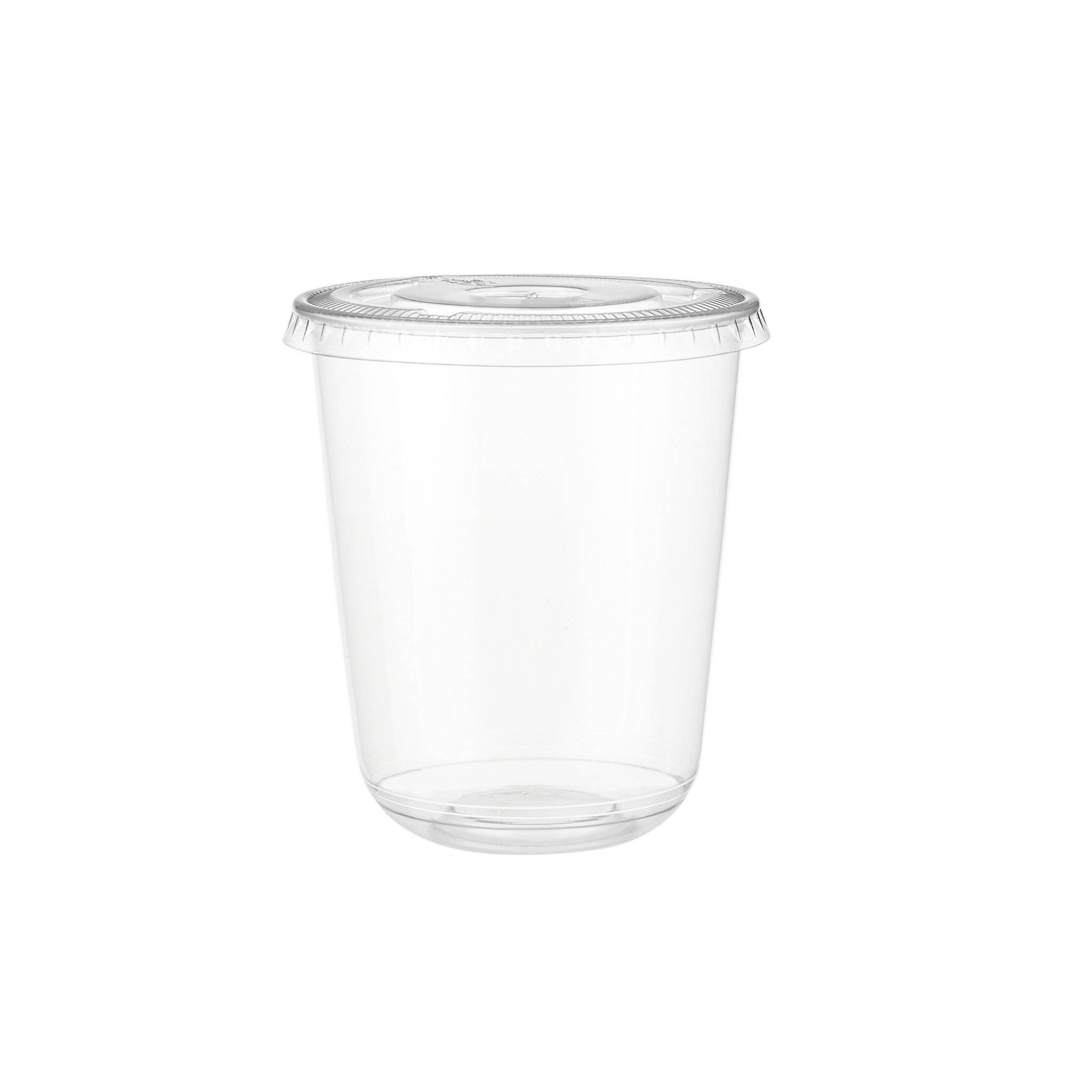 1000 Pieces U-Shape PET Clear Cup