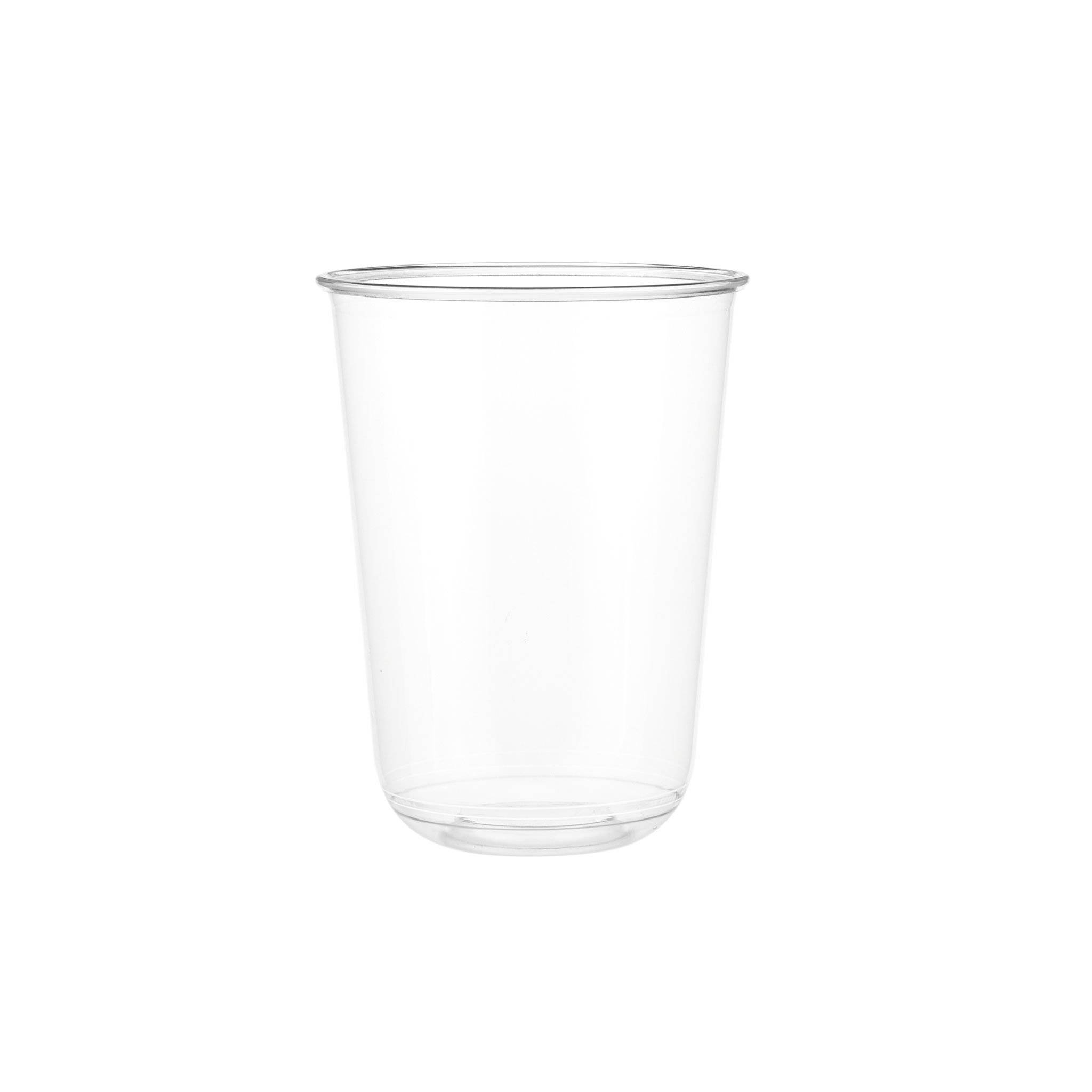 1000 Pieces U-Shape PET Clear Cup