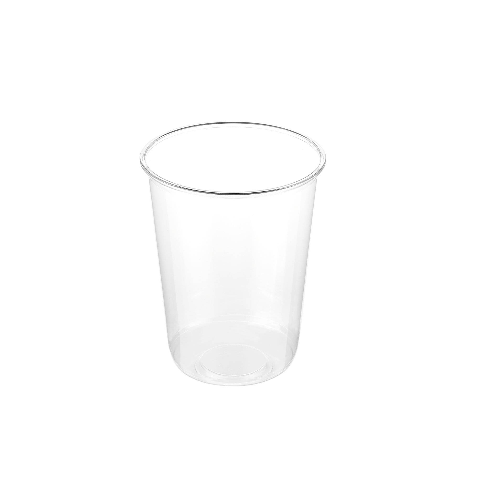 1000 Pieces U-Shape PET Clear Cup